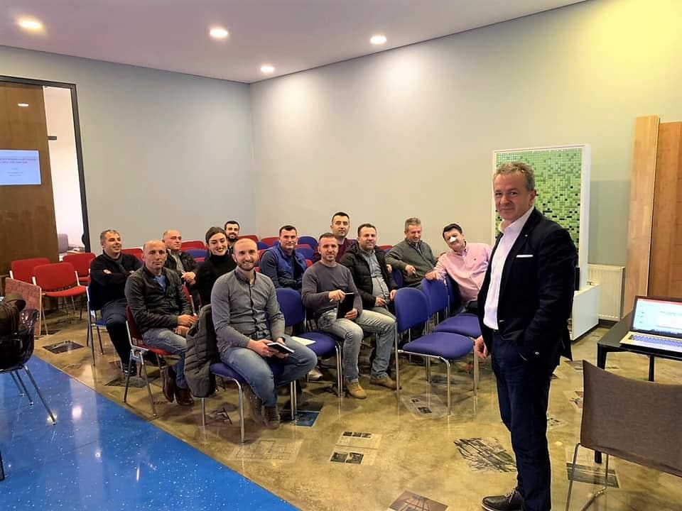 DCG training session with client participants